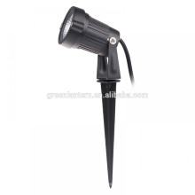 lawn tree Aluminum black uplight ip65 AC85-265V 3W 270LM COB LED spike garden light